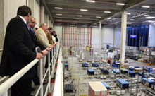 Mitglieder des BVL beim Besuch des Multi-Customer Warehouse der Anterist + Schneider GmbH Mitglieder des BVL beim Besuch des Multi-Customer Warehouse der Anterist + Schneider GmbH
