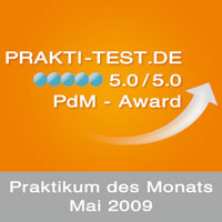 Award: Praktikum des Monats Award: Praktikum des Monats
