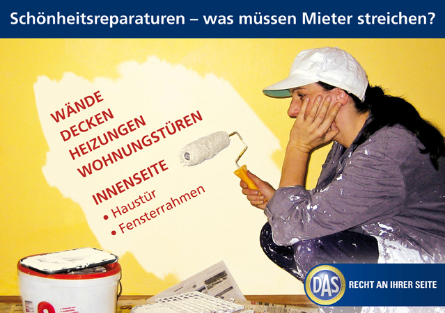 D.A.S. Rechtsschutzversicherung - Durchzuführende Schönheitsreparaturen
