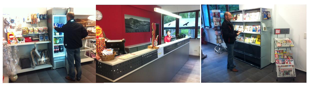 Neuer Empfangsbereich im AZUR Camping Reinsfeld Neuer Empfangsbereich im AZUR Camping Reinsfeld