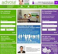 Advola - Marktplattform für Zeitarbeit