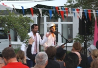 Mini Moustache bei der Fête de la musique im Novotel Erlangen.
