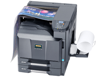 Der neue UTAX DIN-A3-Farbdrucker P-C5580DN eigent sich für Hausdruckereien. Der neue UTAX DIN-A3-Farbdrucker P-C5580DN eigent sich für Hausdruckereien.
