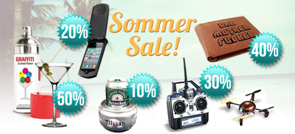Sommer Sale bei MegaGadgets