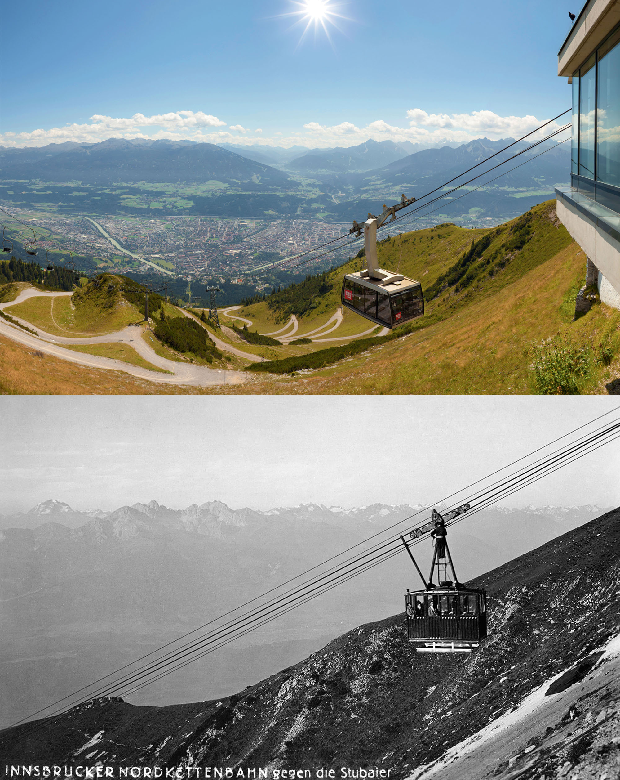 Nach 85 Jahren zählt die Nordkette nach wie vor zu einem der führenden Ausflugsberge Europas.