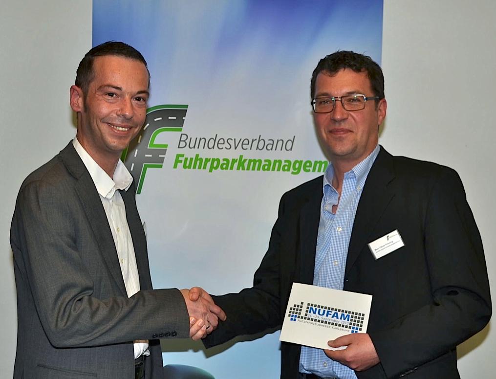 Freuen sich auf die Messe: Jochen Bortfeld, NUFAM-Projektleiter, und Marc-Oliver Prinzing. Freuen sich auf die Messe: Jochen Bortfeld, NUFAM-Projektleiter, und Marc-Oliver Prinzing.