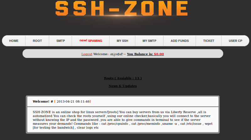 Homepage SSH-Zone.net Homepage SSH-Zone.net