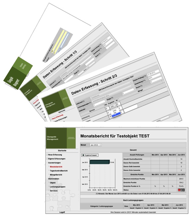 Ansicht Anwenderoberflächen Ansicht Anwenderoberflächen