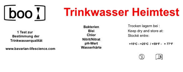 Trinkwasser Heimtest Trinkwasser Heimtest