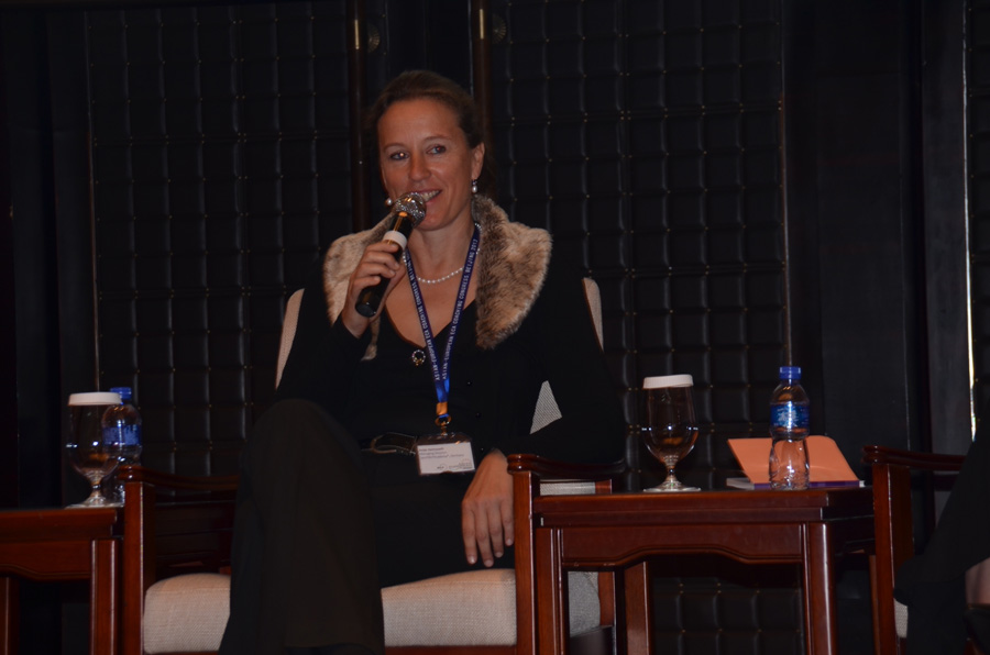 Mentalcoach Antje Heimsoeth auf 1. Internationalem Coaching-Kongress in Peking, China, 2013