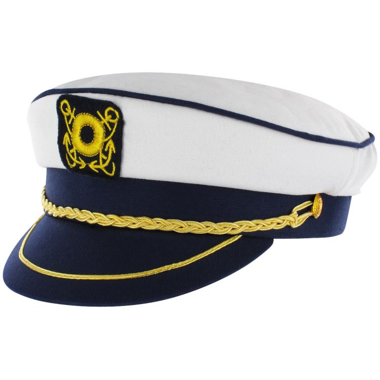 Kapitänsmützen für Damen und Herren.