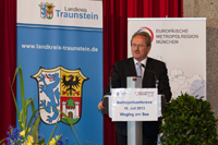 Christian Ude, Vorstandsvorsitzender der Europäischen Metropolregion München e.V., OB LH München