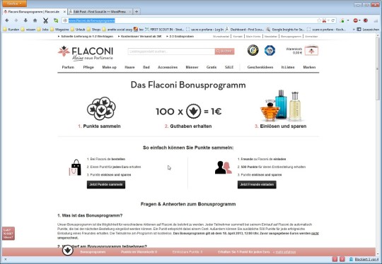 Flaconi Bonusprogramm: so geht's! Flaconi Bonusprogramm: so geht's!