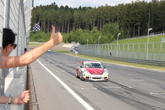 Felix Wimmer powered by ARCOTEL Hotels - Sieger des Rennens auf dem Red Bull Ring Felix Wimmer powered by ARCOTEL Hotels - Sieger des Rennens auf dem Red Bull Ring
