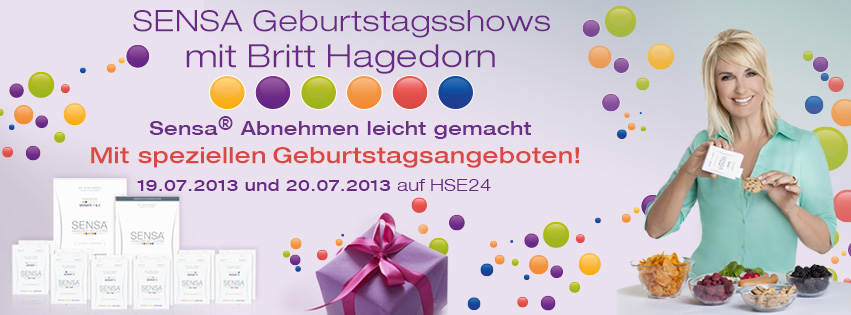 Britt moderiert Sensa Geburtstagsshow Britt moderiert Sensa Geburtstagsshow