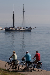 Radfahren auf Texel macht Spaß