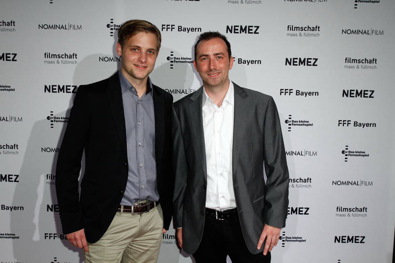 Christian Füllmich (rechts) und Torben Maas lernten sich im Rahmen ihres Studiums TV-Produktion (heu
