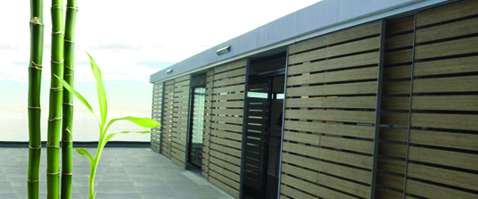 Fassadenprofile aus Bambus KUL Bamboo Fassadenprofile aus Bambus KUL Bamboo