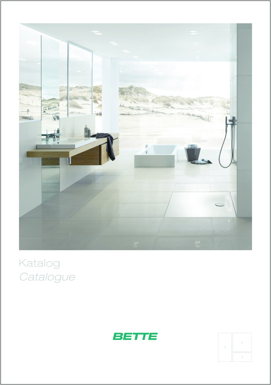 Ab sofort ist der neue Gesamtkatalog des Stahl/Email-Spezialisten Bette zu haben.