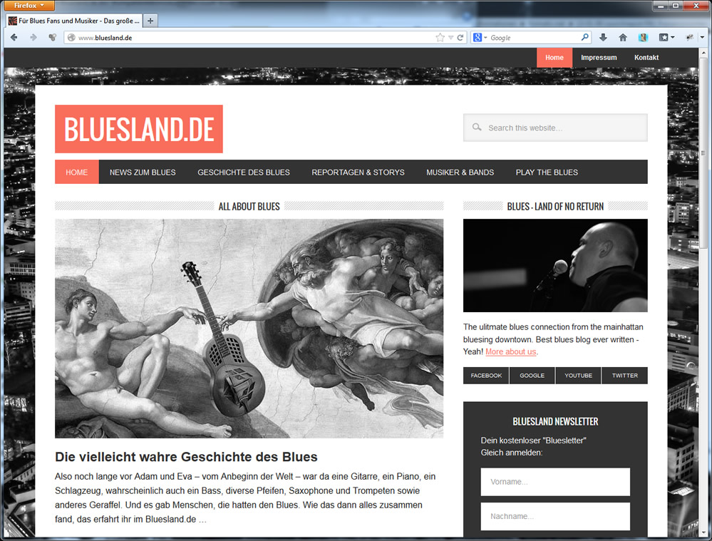 Wissenswertes zum Delta Blues auf Bluesland.de Wissenswertes zum Delta Blues auf Bluesland.de