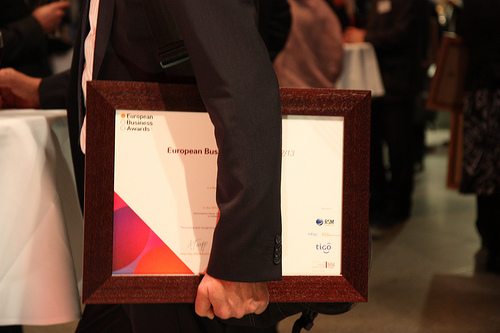RSM ist Hauptsponsor der European Business Awards