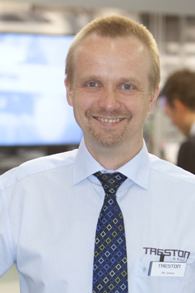 Dirk Jonsson ist Geschäftsführer der Treston Deutschland GmbH Dirk Jonsson ist Geschäftsführer der Treston Deutschland GmbH
