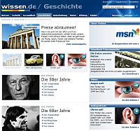 wissen.de bietet ein Special zum 60. Geburtstag der Bundesrepublik. 