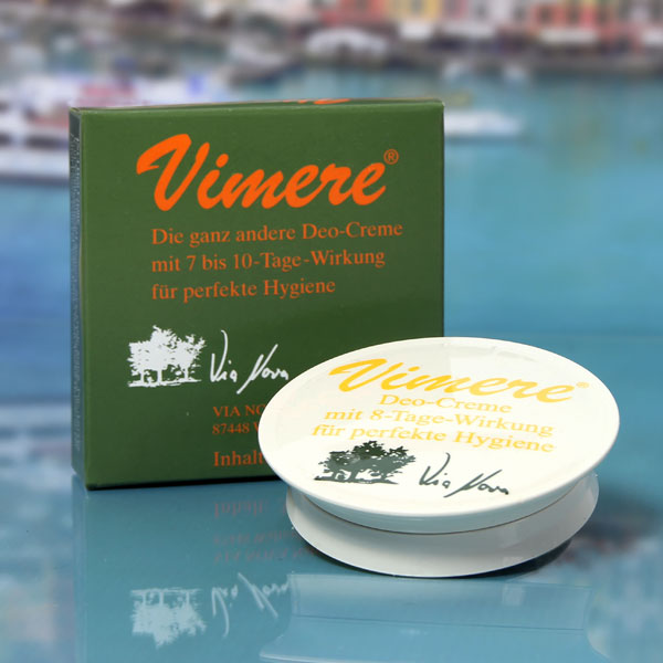 Die Vimere Deocreme verhindert Schweißgeruch Die Vimere Deocreme verhindert Schweißgeruch