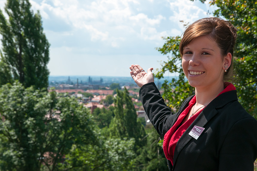 Julia Cacha- neue Mitarbeiterin im Bankett der Bergwirtschaft Wilder Mann in Dresden