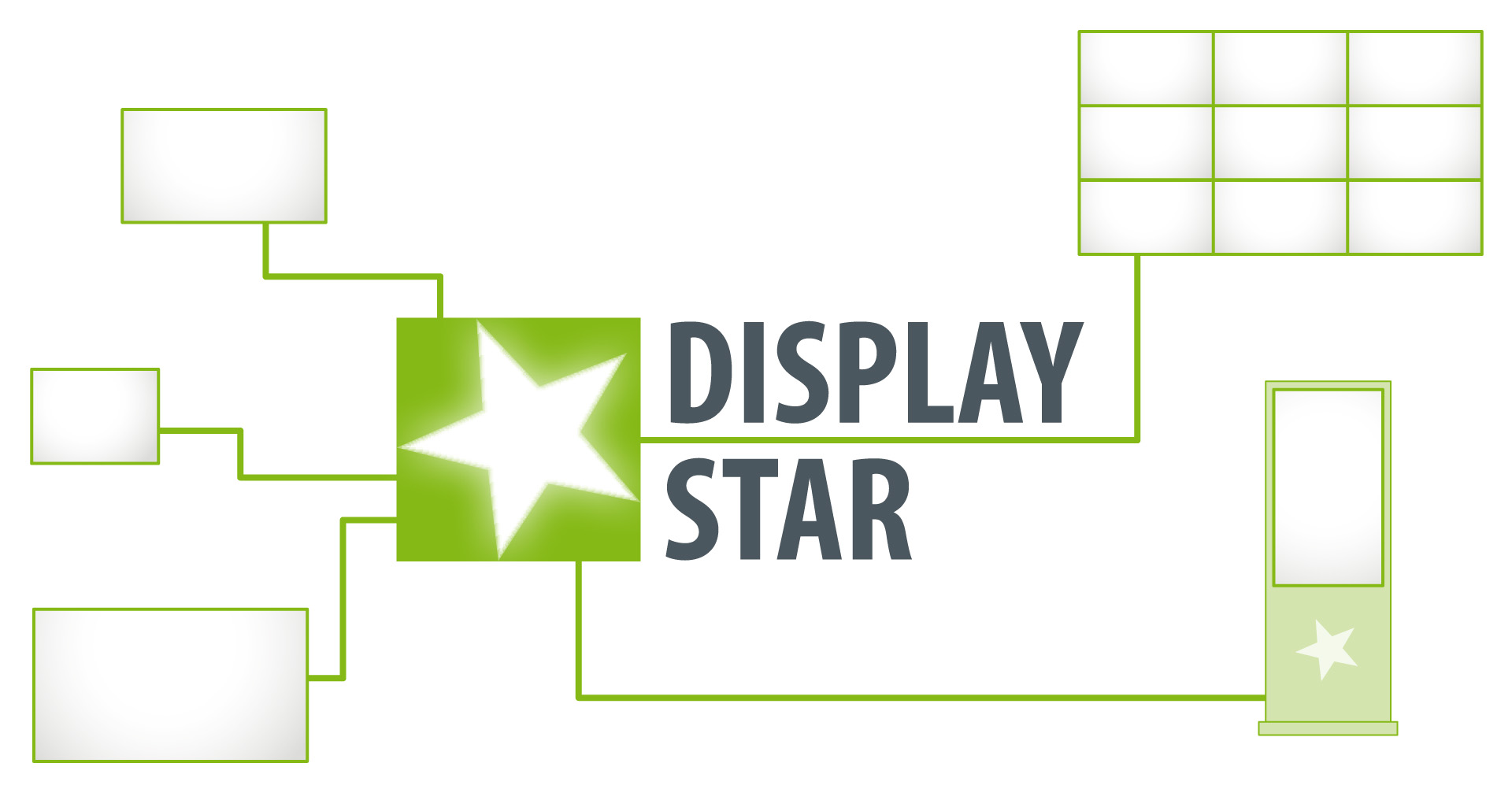 Display Star - Digital Signage Software (Content Management System) komma,tec redaction