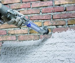 Die einfachste Methode zur Sanierung von salzbelastetem Mauerwerk sind Sanierputze Die einfachste Methode zur Sanierung von salzbelastetem Mauerwerk sind Sanierputze