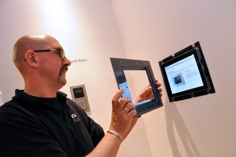 Bernhard Herter zeigt das INNOPad