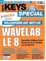 KEYS Special 2/2013 Wavelab LE 8 KEYS Special 2/2013 Wavelab LE 8