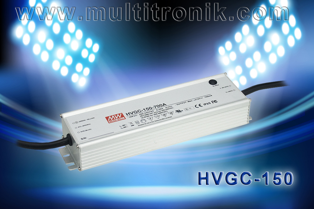LED-Treiber HVG(C)150-Serie von Mean Well gibt es bei M+R Multitronik GmbH LED-Treiber HVG(C)150-Serie von Mean Well gibt es bei M+R Multitronik GmbH