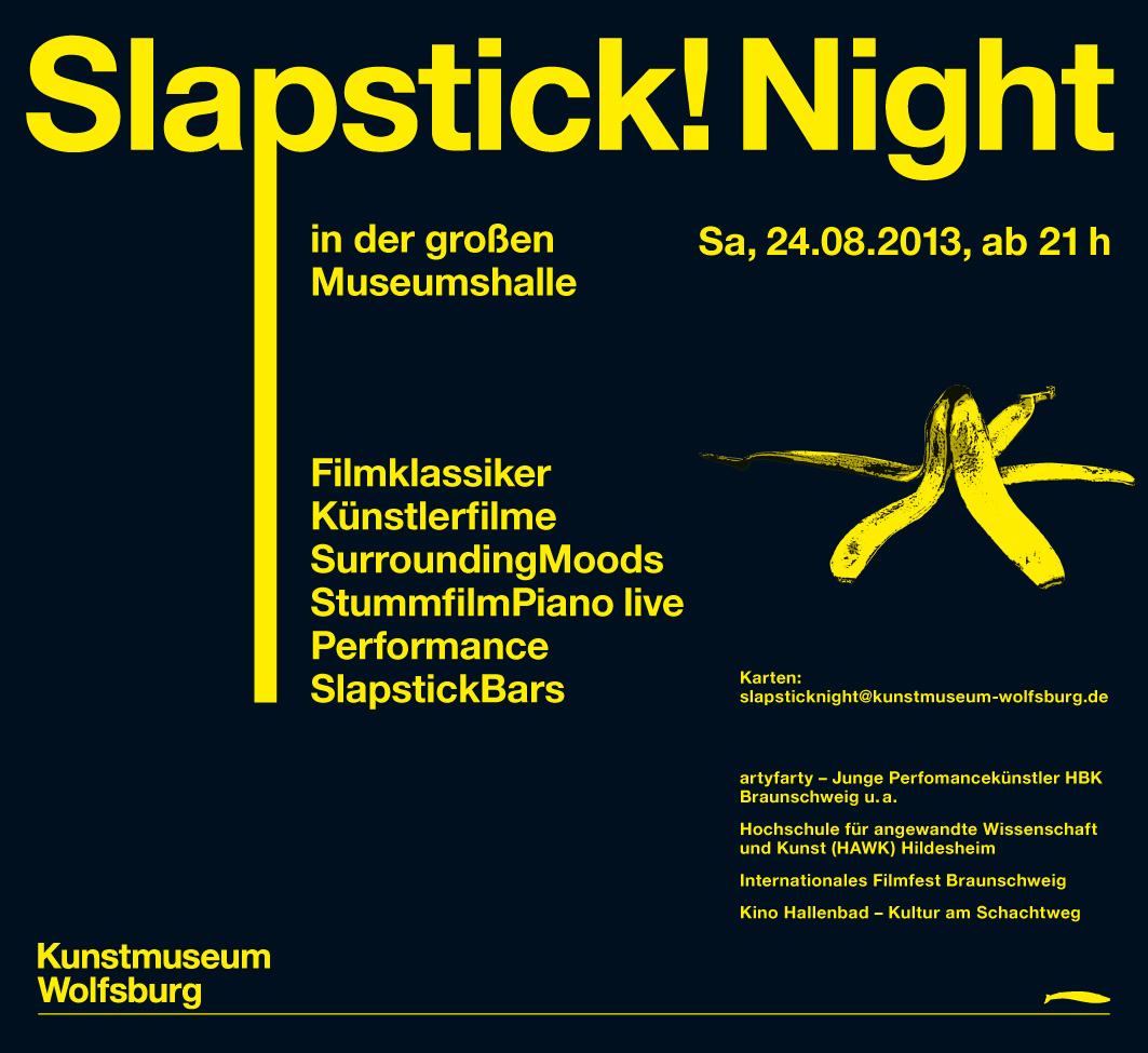 Slapstick!Night im Kunstmuseum Wolfsburg am 24. August 2013