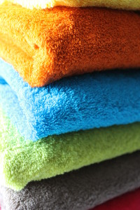 Bunte Frottee Handtücher von Dawelba Bunte Frottee Handtücher von Dawelba