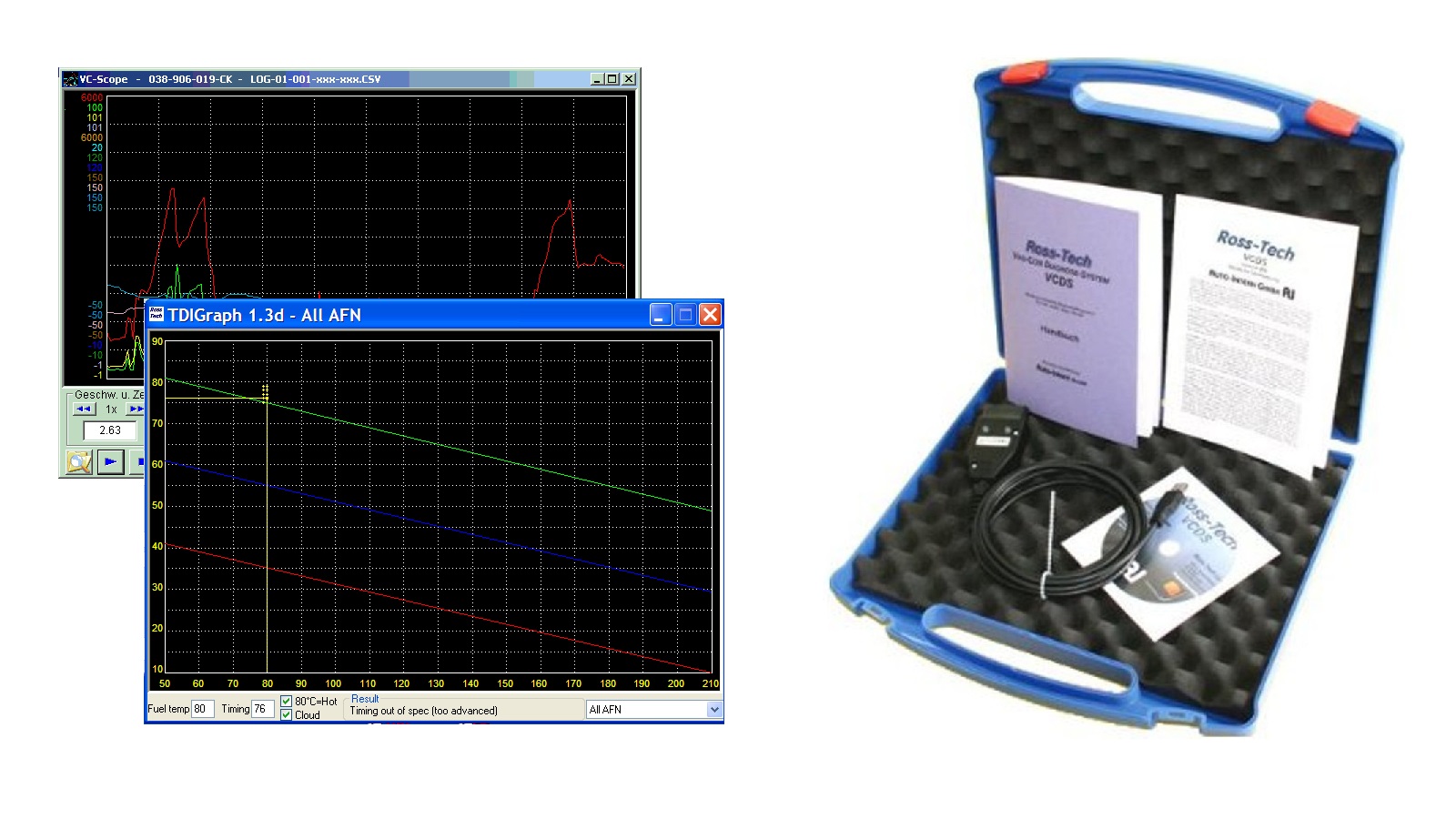 Ross Tech Motordiagnose Set bei ZEMEX erhältlich. Ross Tech Motordiagnose Set bei ZEMEX erhältlich.