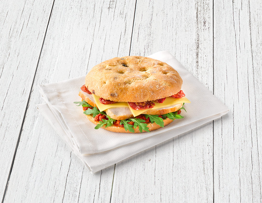 Die Focaccia Mediterran - jetzt neu an allen OMV Stationen mit VIVA