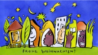 Spenden-Weihnachtskarte Kallos