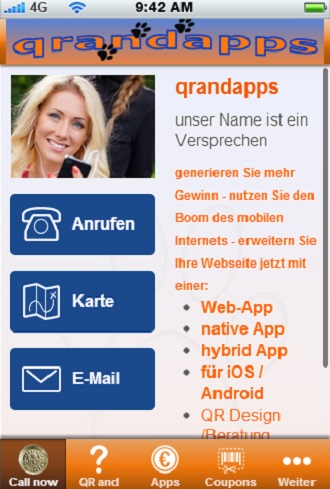 Qrandapps Business App