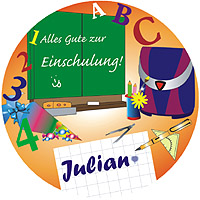 Tortenaufleger für Ihre Einschulungsparty Tortenaufleger für Ihre Einschulungsparty