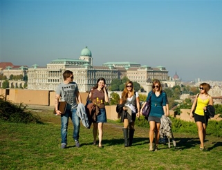 Studenten der IBS in Budapest