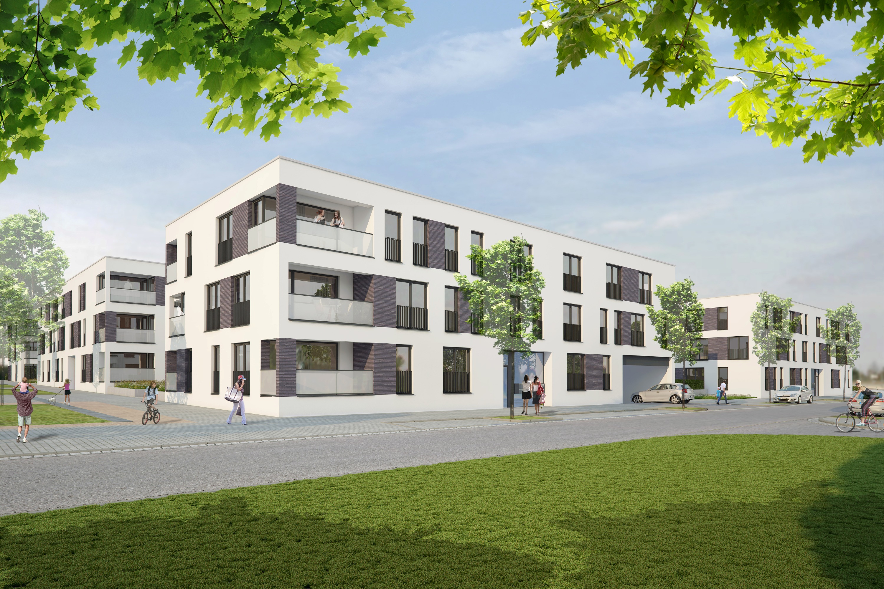 Die WHS baut in München-Riem 70 Wohneinheiten. Die WHS baut in München-Riem 70 Wohneinheiten.