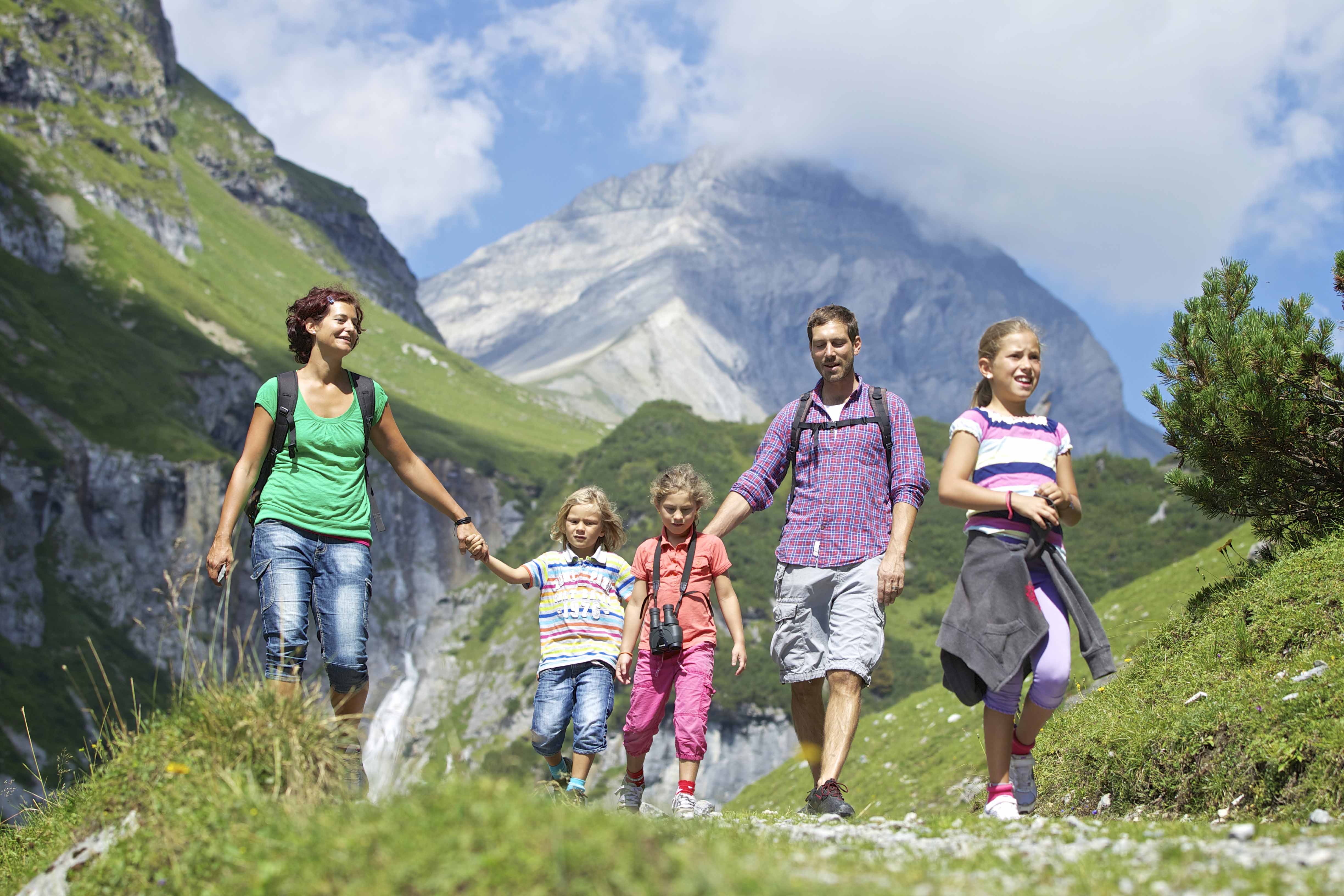 Familienwanderung in Flims Familienwanderung in Flims