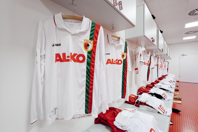 FC Augsburg Kabine FC Augsburg Kabine