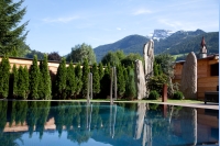 Aussicht vom Swimmingpool (Das Posthotel Zell im Zillertal) Aussicht vom Swimmingpool (Das Posthotel Zell im Zillertal)