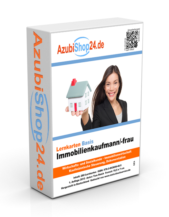 Lernkarten Immobilienkaufmann/-frau - Abschlussprüfung Lernkarten Immobilienkaufmann/-frau - Abschlussprüfung