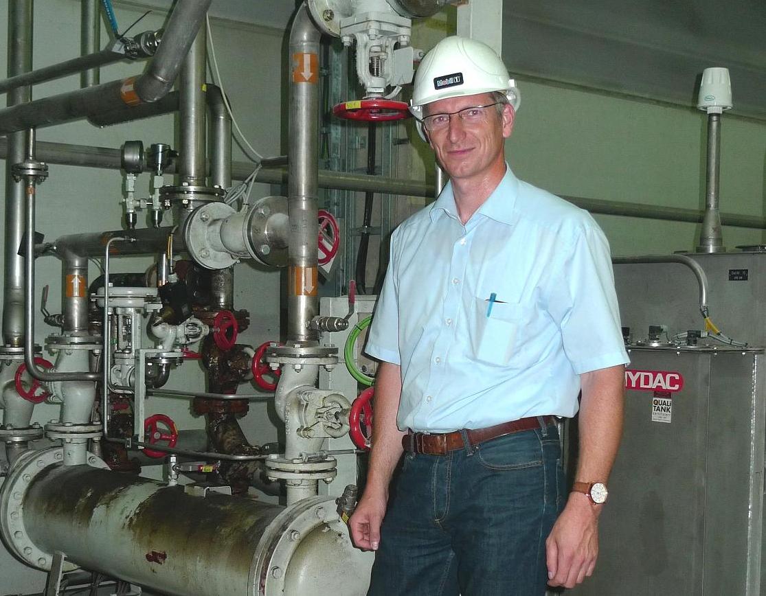 Knauber-Schmierstoffexperte Georg Karbig Knauber-Schmierstoffexperte Georg Karbig