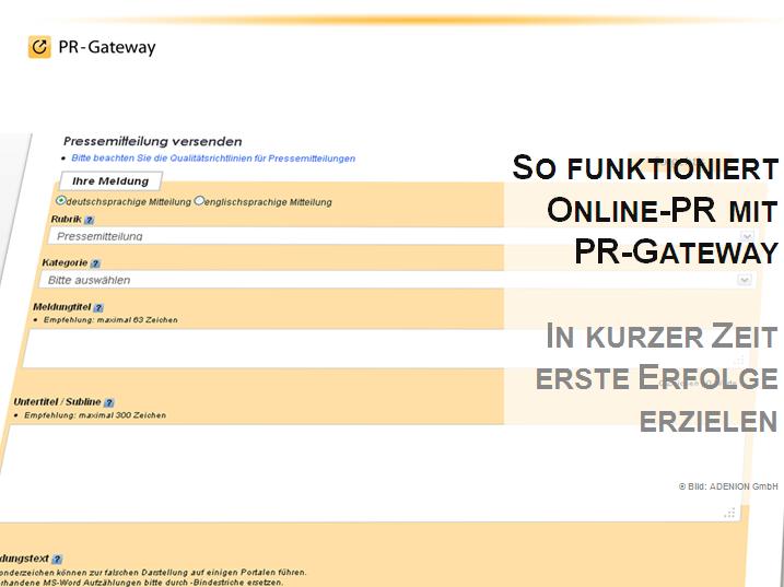 Mit Online-Presseverteilern mehr Veröffentlichungen erzielen und Zielgruppen direkt erreichen Mit Online-Presseverteilern mehr Veröffentlichungen erzielen und Zielgruppen direkt erreichen