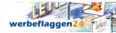 Werbefahnen und Werbeflaggen